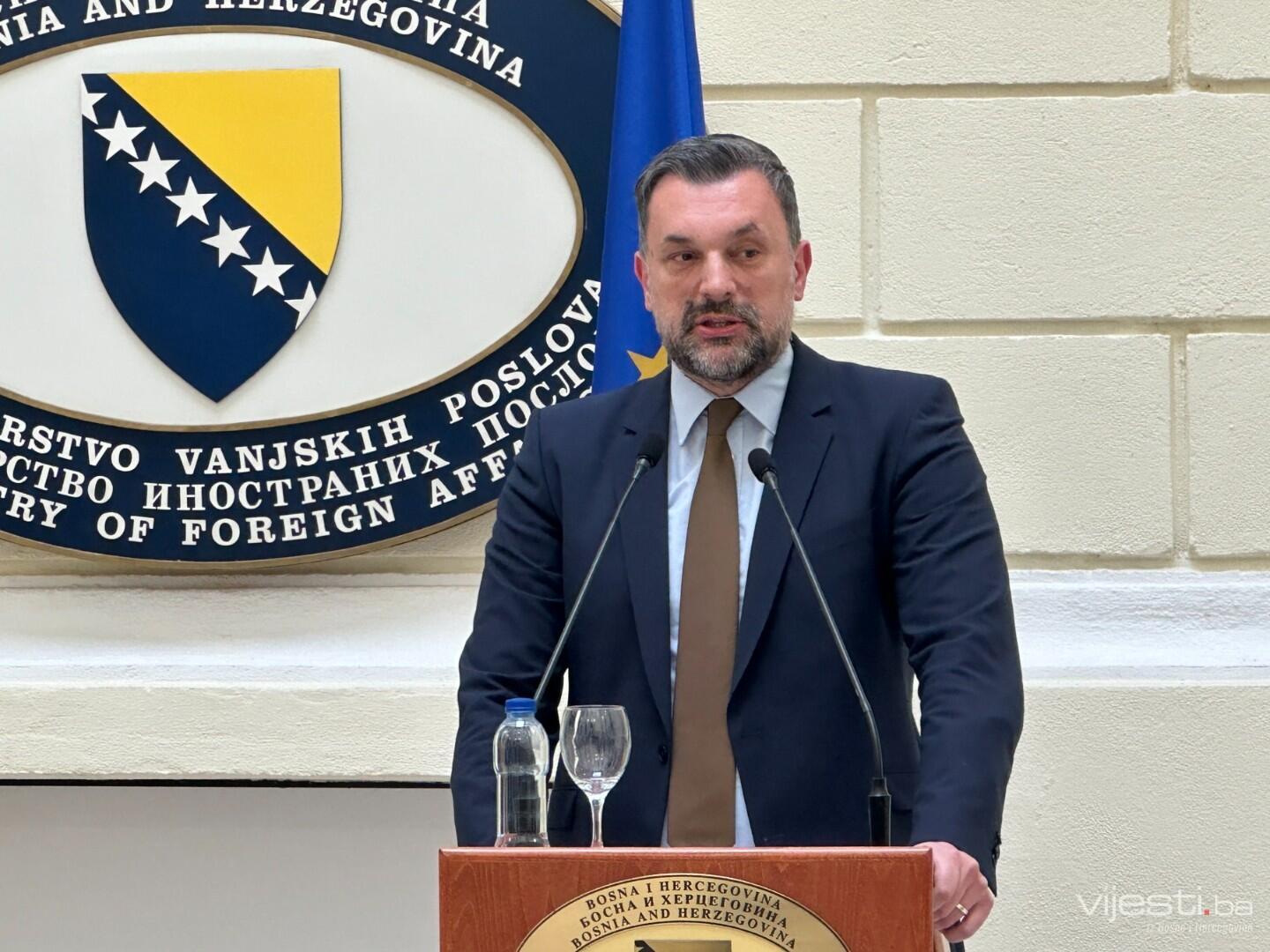 Video / Obraćanje ministra Elmedina Konakovića