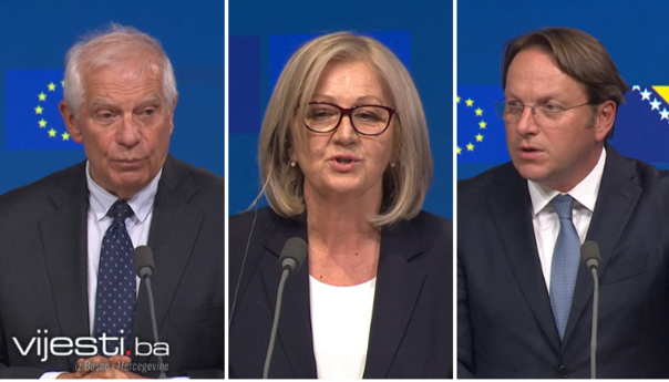 Video: Pratite obraćanje Borrella, Krišto i Varhelyija nakon sastanka Vijeća za stabilizaciju