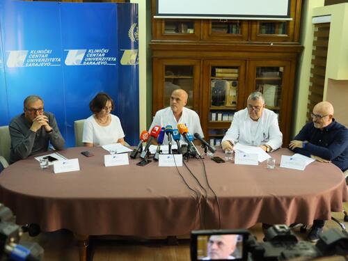 Video: Obraćanje Upravnog odbora KCUS-a