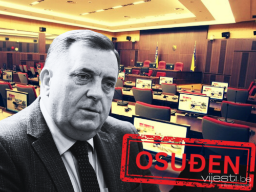 Uživo: Pratite reakcije na presudu Miloradu Dodiku