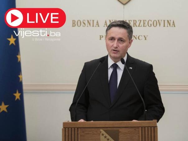 Uživo: Pratite vanredno obraćanje Denisa Bećirovića