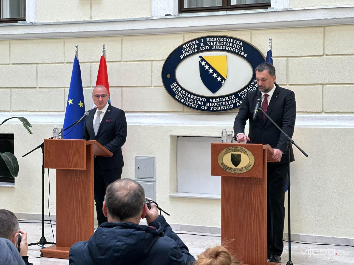 Video: Press konferencija Konakovića i Grlić Radmana