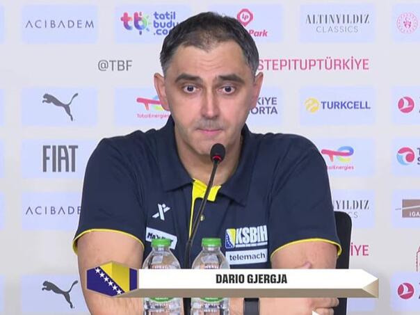 Press konferencija nakon utakmice BiH - Srbija