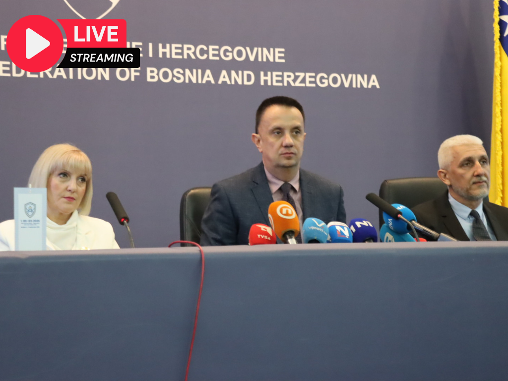 UŽIVO: Press konferencija povodom prvog bh. sajma namjenske industrije