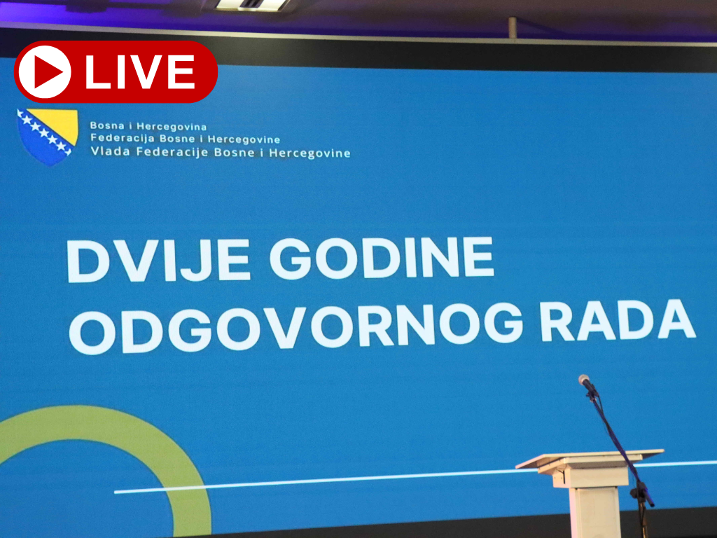 UŽIVO: Press Vlade FBiH o rezultatima rada i najvažnijim odlukama