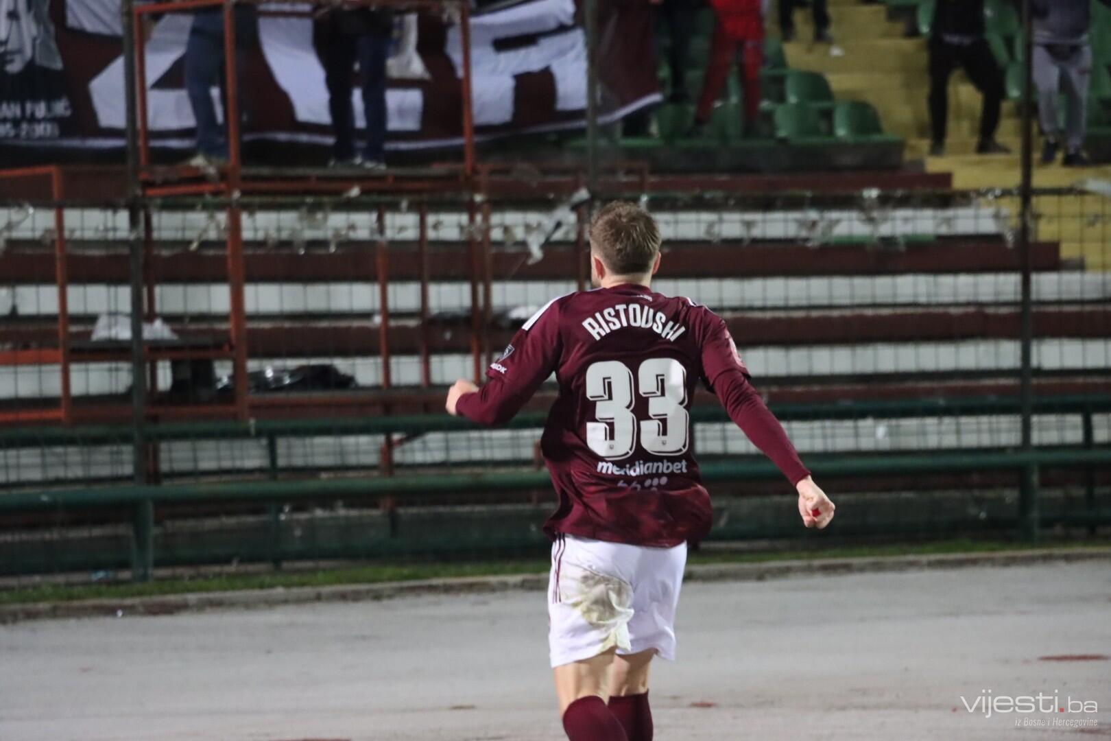UŽIVO: Sarajevo - Velež 1:0, Ristovski doveo domaće u prednost!
