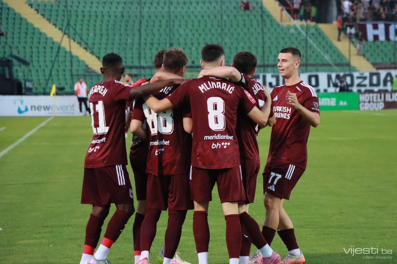 UŽIVO: Sarajevo - Velež 1:0, tri žuta kartona u 10 minuta