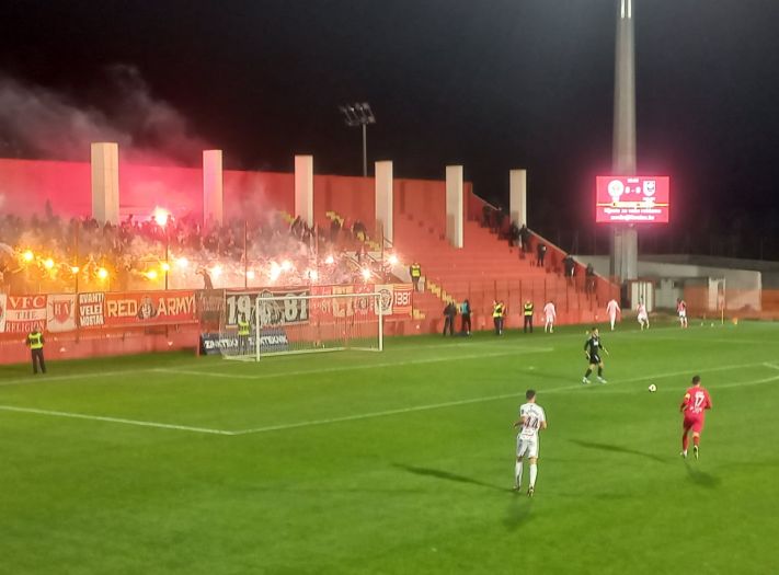 Kraj utakmice: Velež - Sarajevo 1:0