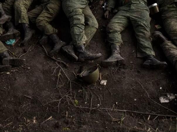 Uznemirujući video: Ukrajinci ubili veliki broj ruskih vojnika kod Donjecka