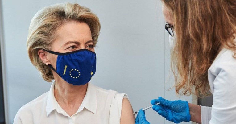 Vakcinisala se Ursula von der Leyen