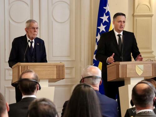 Van der Bellen: Radujemo se uspjesima BiH, naše veze su jake