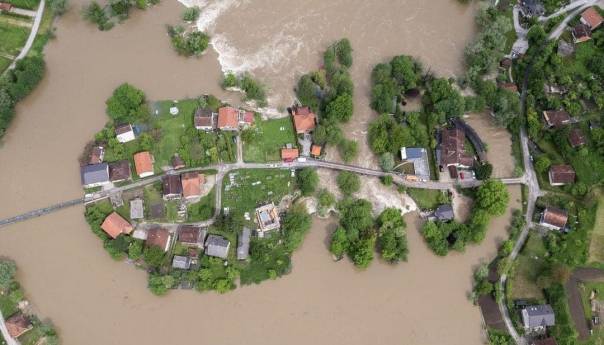 Vanredno hidrološko stanje na području slivova Une i Sane