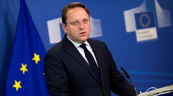 Varhelyi: Radi se na tome da BiH dobije status kandidata u decembru