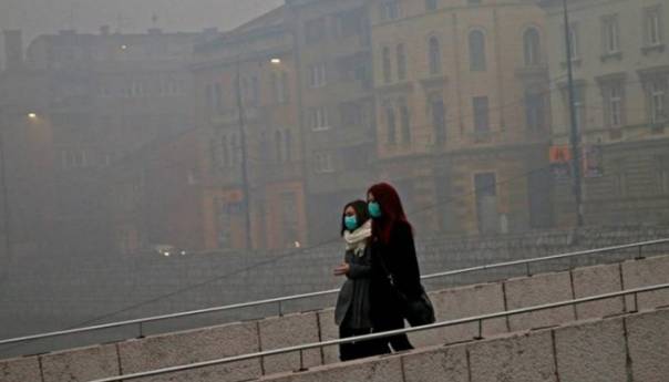 Variranja koncentracija PM10 u zraku u svim zonama KS