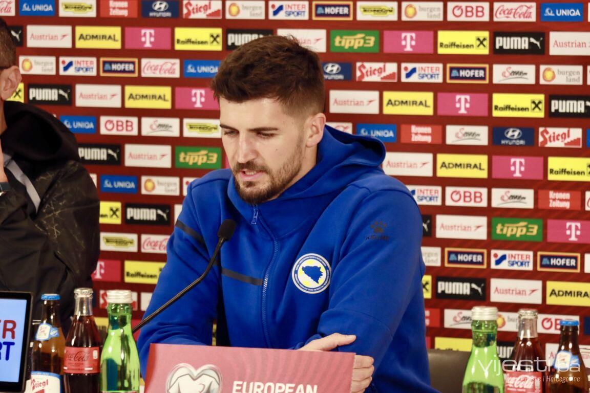 Vasilj pred Austriju: Nadam se da ću imati dobar dan