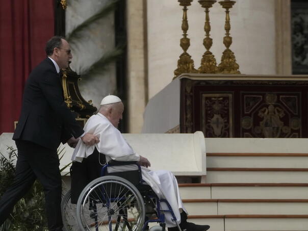 Vatikan slavi uskrsnu misu: Ne zna se hoće li Papa dati Urbi et Orbi