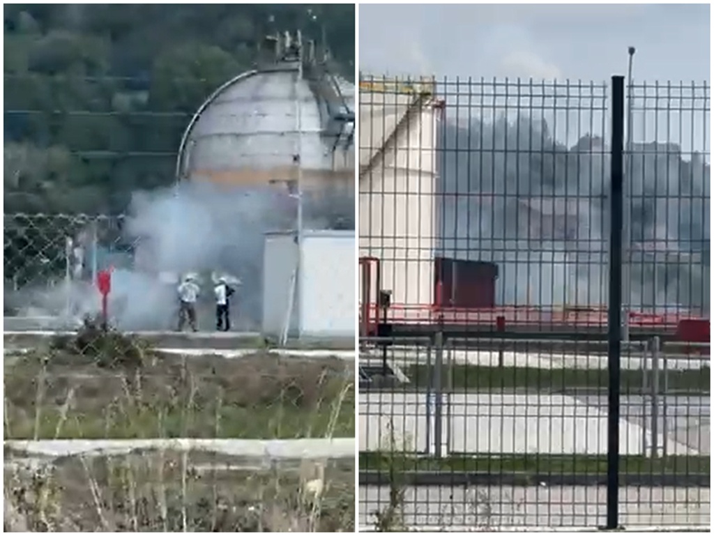 Vatra u blizini rezervoara u Blažuju: Kontrolisano ili rizik?