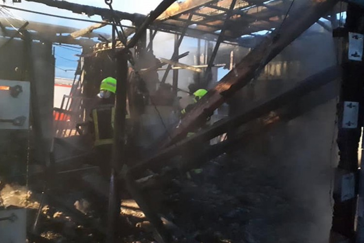 Vatrogasac povrijeđen prilikom gašenja požara u Banjaluci
