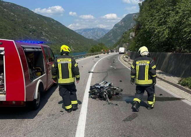 Vatrogasci potvrdili: Poginuo motorist kod Mostara