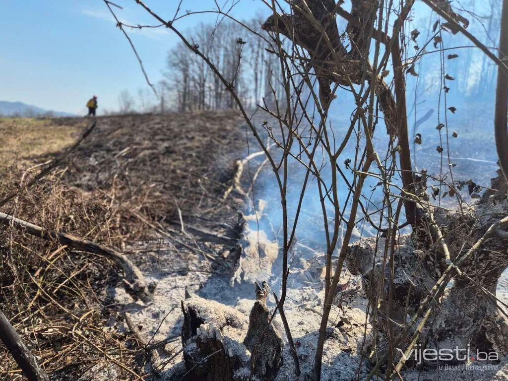 Gorjelo širom TK: Vatrogasci imali 18 intervencija u jednom danu