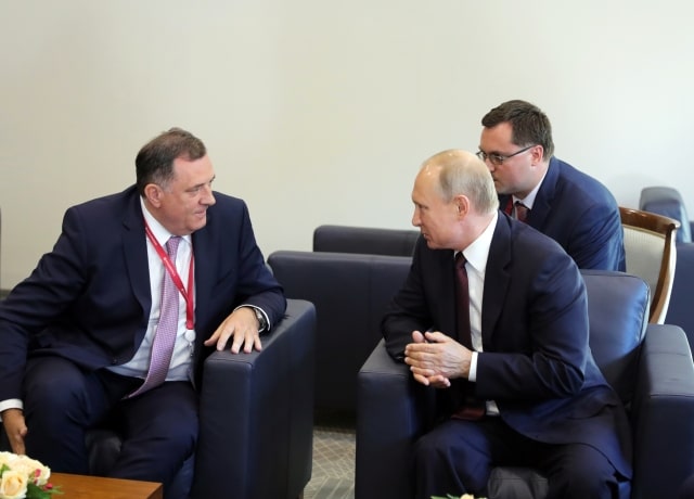 Važan savjet Vladimira Putina za Milorada Dodika
