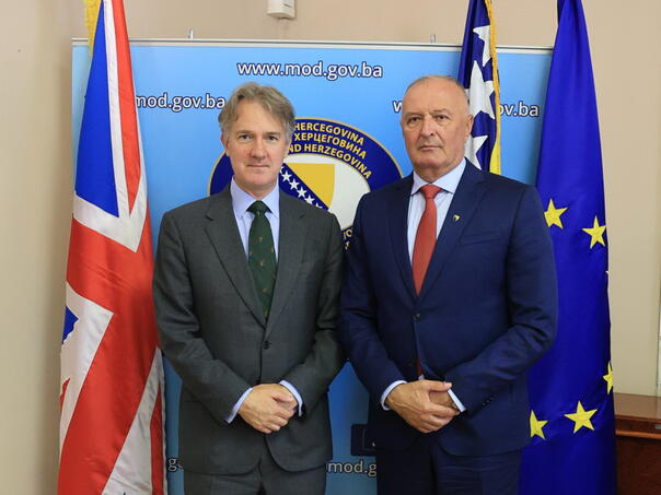 Važno da BiH i OSBiH ostanu ustrajne na putu euroatlanskih integracija