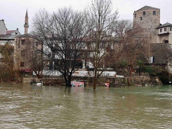 Važno upozorenje: Moguće bujice i klizišta u slivu Neretve
