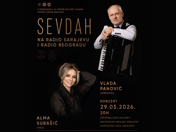 Večer sevdaha, radijskog naslijeđa i bezvremenskih pjesama uz Almu Subašić i Vladu Panovića