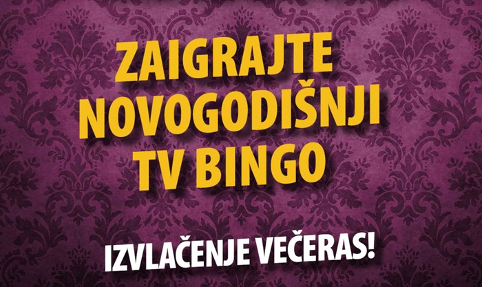 Večeras izvlačenje dobitaka Novogodišnjeg vanrednog kola TV Binga