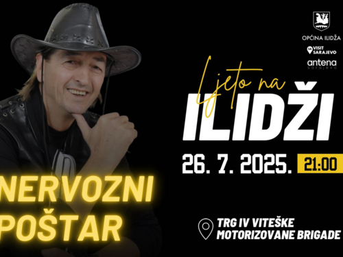 Večeras koncert grupe Nervozni poštar na Ilidži