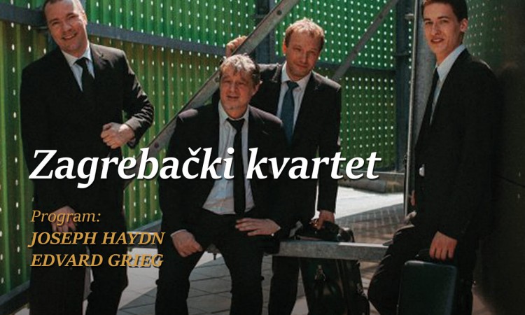 Večeras koncert Zagrebačkog kvarteta u okviru 27.Sarajevskih večeri muzike