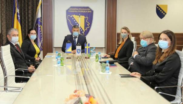 Veleposlanica Kraljevine Švedske posjetila Graničnu policiju BiH