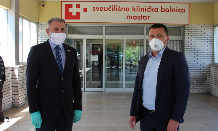 Veleposlanik Republike Hrvatske u BiH posjetio SKB Mostar