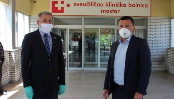 Veleposlanik Republike Hrvatske u BiH posjetio SKB Mostar