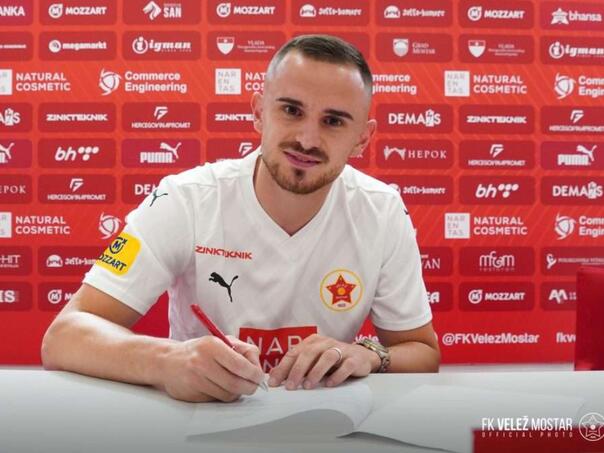 Velež dobio pojačanje s reprezentativnim iskustvom