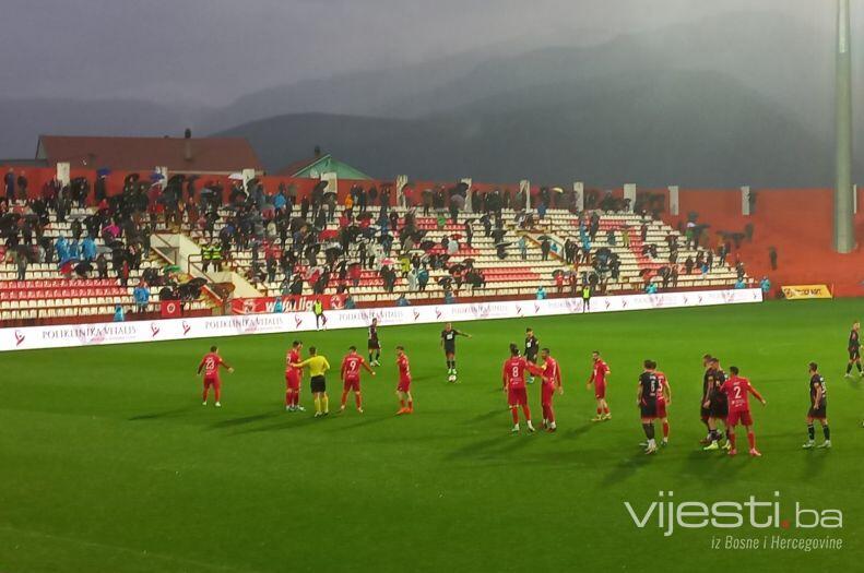 Velež i Borac podijelili bodove u derbiju bez golova