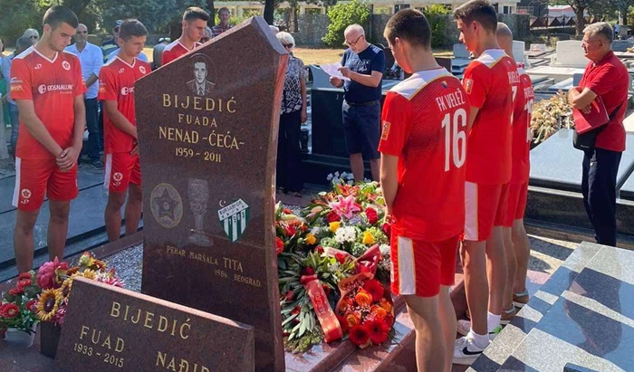 Velež odao počast legendi kluba Nenadu Bijediću