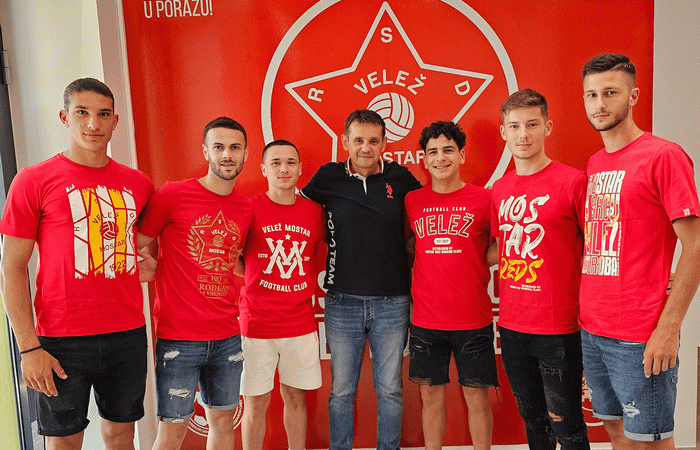 Velež potpisao ugovore sa šestoricom omladinaca