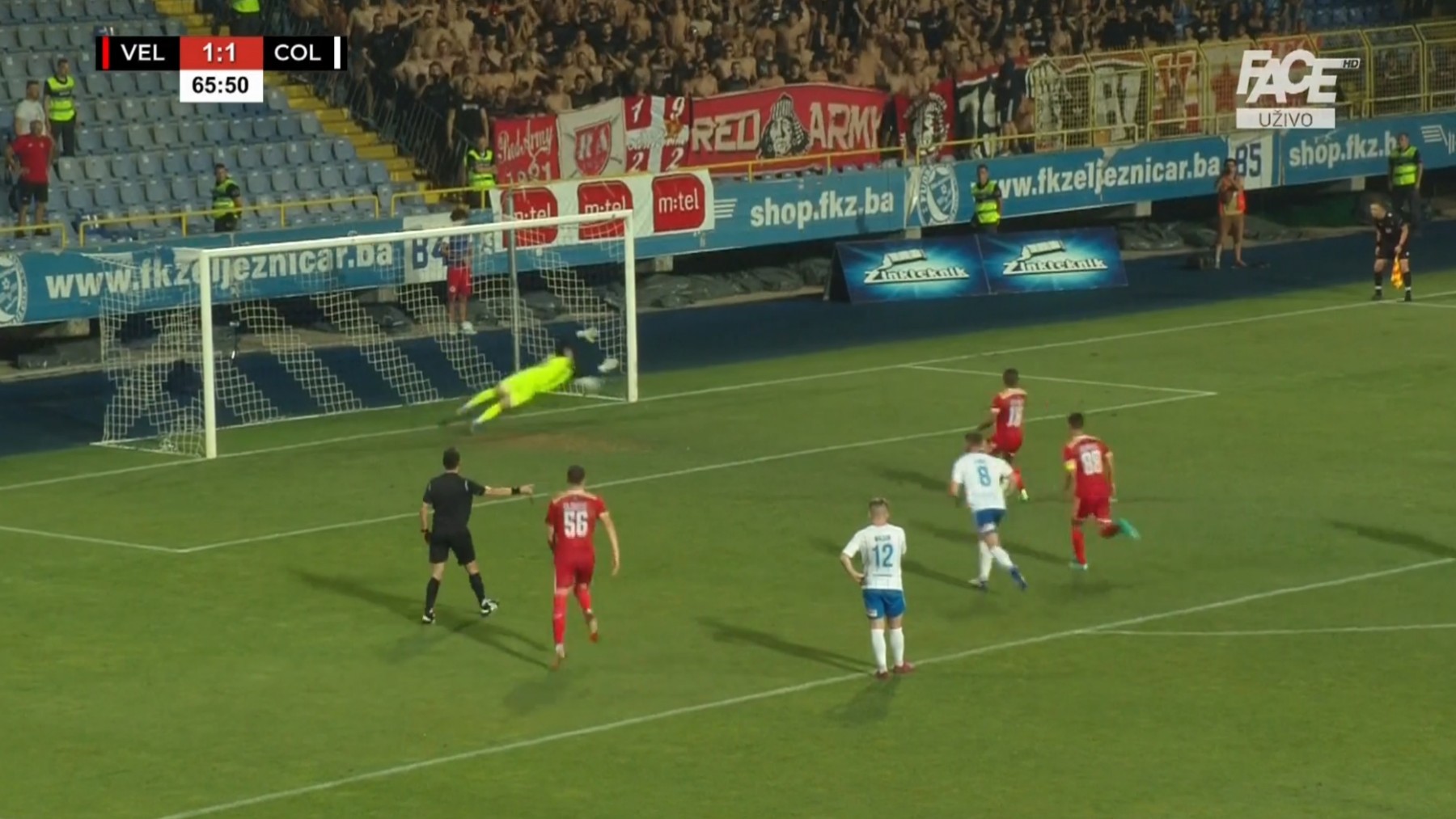 Velež preokrenuo na Grbavici, Brandao dvostruki strijelac