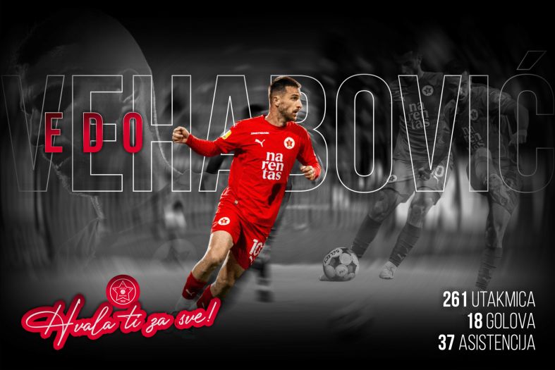 Velež se oprostio od Vehabovića: Igrač koji je obilježio jednu eru
