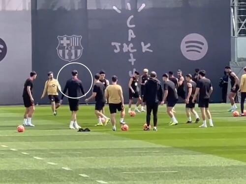 Velika čast za Emana Košpu: Trenirao sa prvim timom Barcelone!