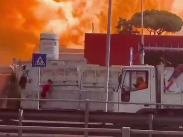 Velika eksplozija na benzinskoj stanici u Rimu, više povrijeđenih