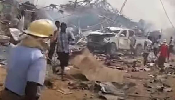 Velika eksplozija u Gani: Ima mrtvih, uništene stotine zgrada