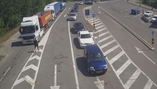 Velika gužva na izlazu iz BiH