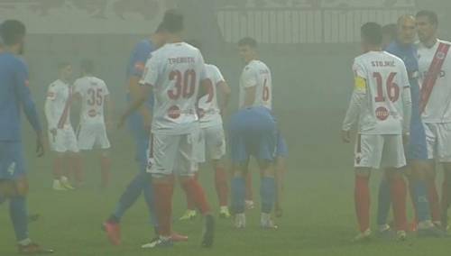 Velika magla obilježila meč u Bijeljini, Zrinjski u finišu savladao Radnik