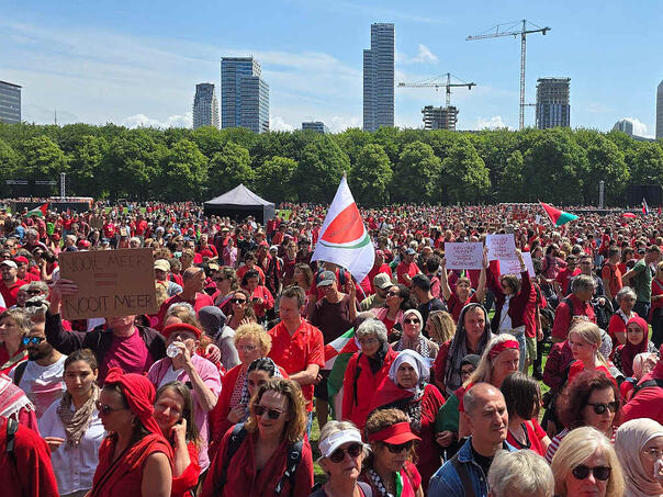 Velike demonstracije u Holandiji zbog izraelske opsade Gaze, upućene kritike vlastima