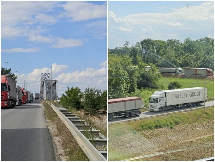 Nove muke za prevoznike: Kilometarske kolone na GP Rača