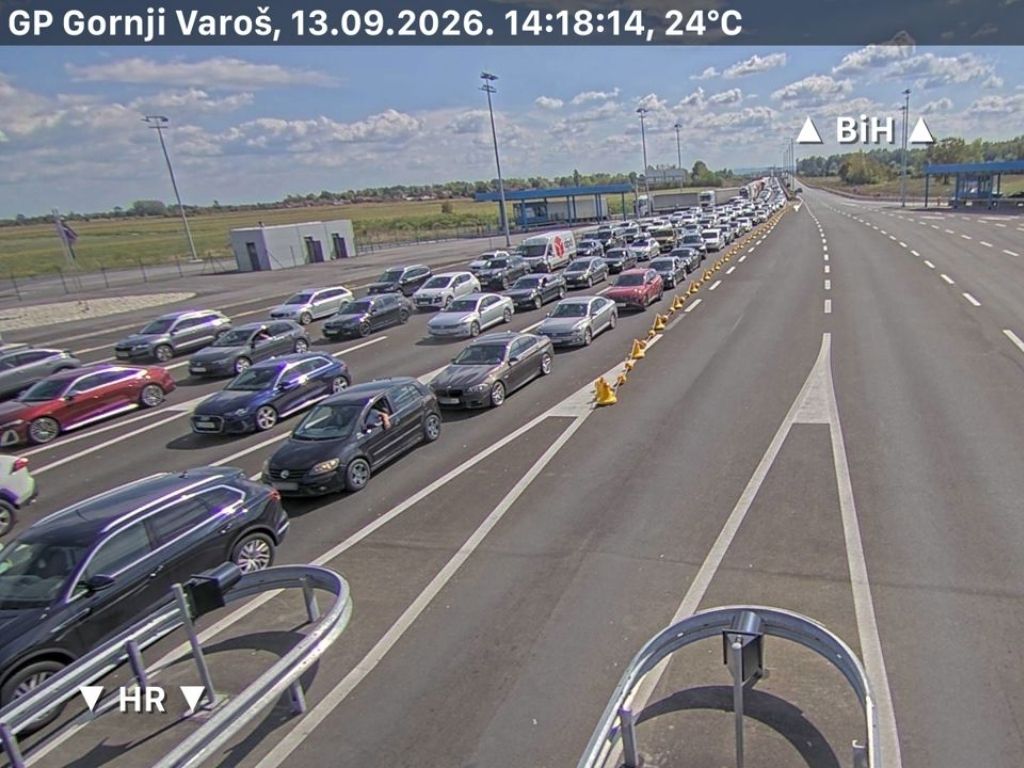 Velike gužve na izlazu iz BiH, evo gdje se najduže čeka