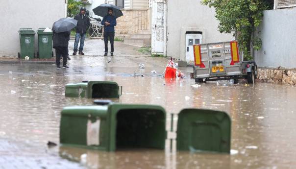 Velike poplave pogodile Izrael