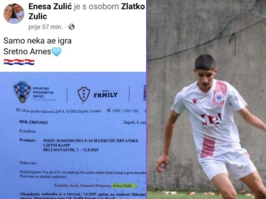 Veliki bh. talent prihvatio poziv Hrvatske: "Dok se nama izredaju tatini sinovi..."